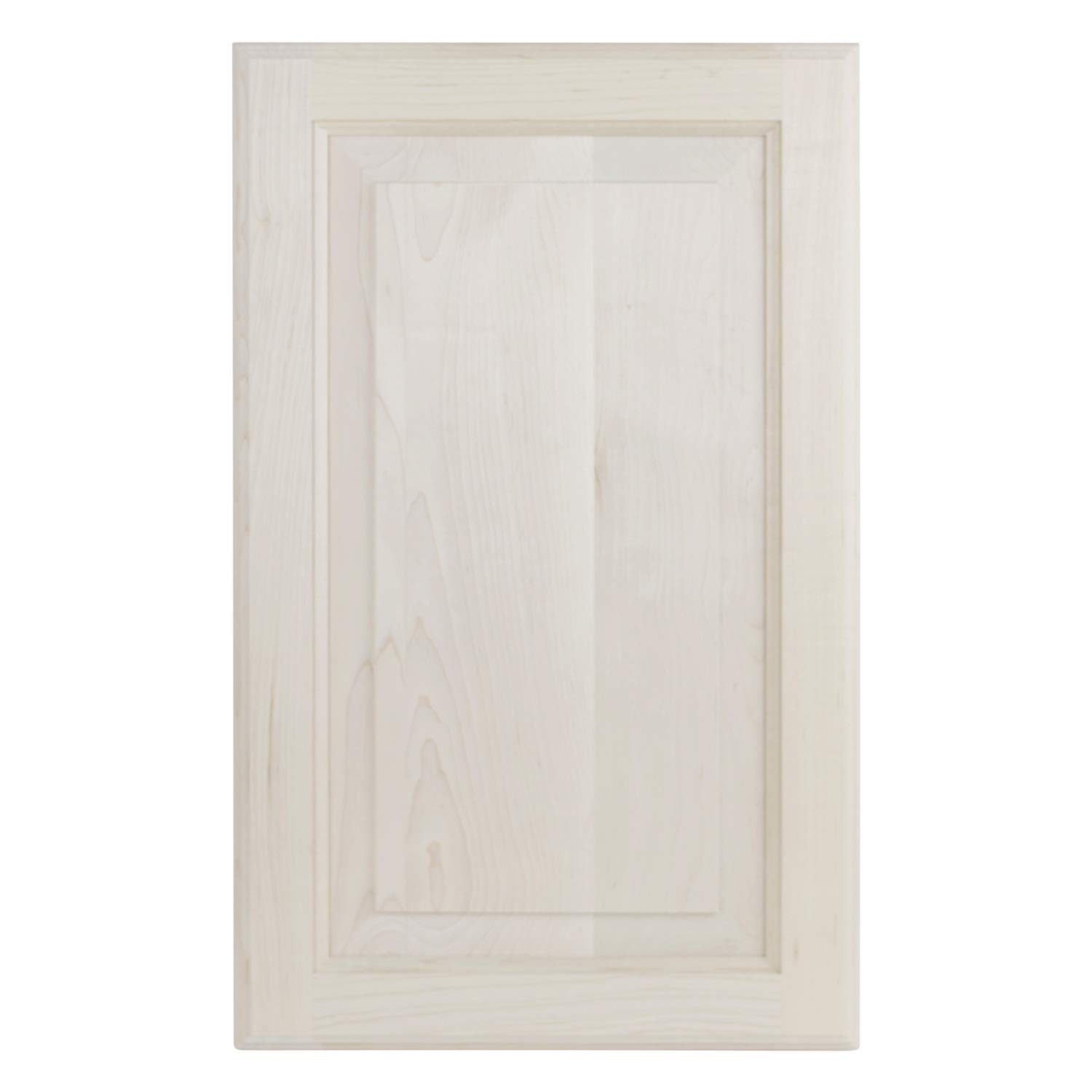 Florida Breeze CabinetsCimino Raised Panel Style Frameless Recessed Solid 14 x 22 Medicine Cabinet, Unfinished Wood