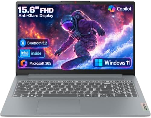 Lenovo Business 15.6" FHD Laptop, Intel Processor, 8GB DDR5, 128G...
