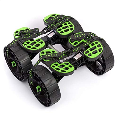 RAILBLAZA C-Tug Double Hauler Trolley Car with Puncture Free SandTrakz Wheels, Perfect for Heavy Kayaks, Canoes, or Small Boats