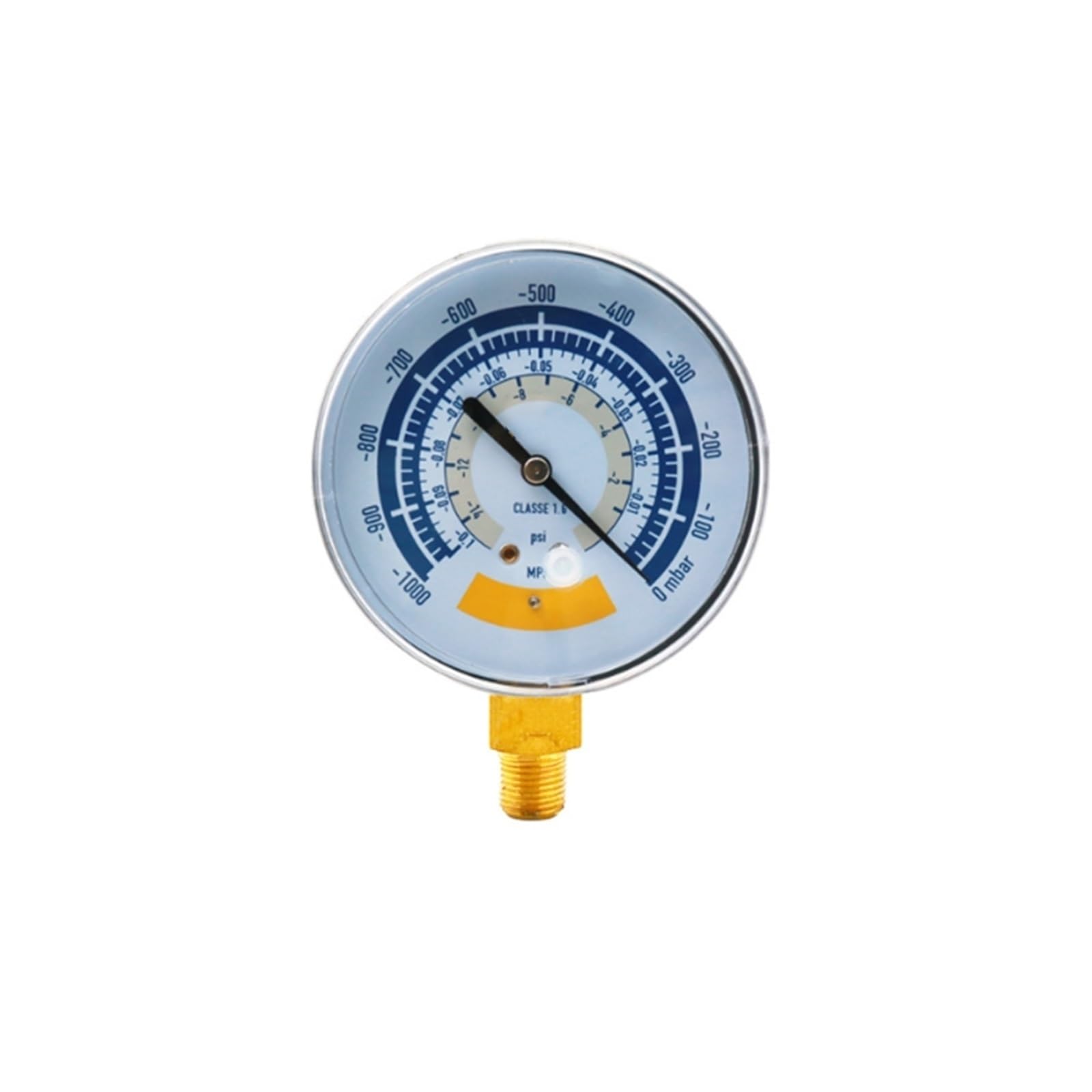Manómetro digital, Herramienta de medición presión vacío, manómetro a prueba golpes, 63mm, 80mm, conector estándar G1 8(L)