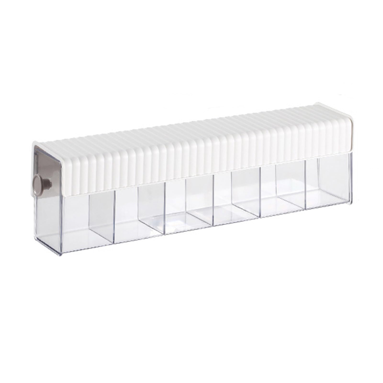 MICFENY Multi Compartment Underwear and Sock Organiser Space Saving Intimate Apparel Storage Box for Bedroom Or Dormitory
