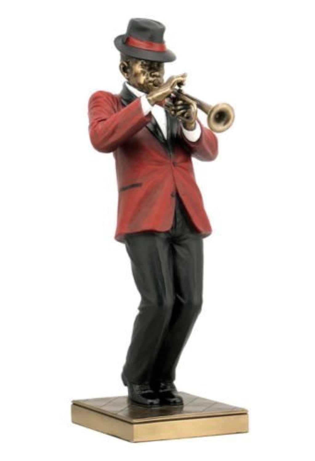 Amazon.com: wu Trumpet Player Statue Sculpture Figurine - Jazz