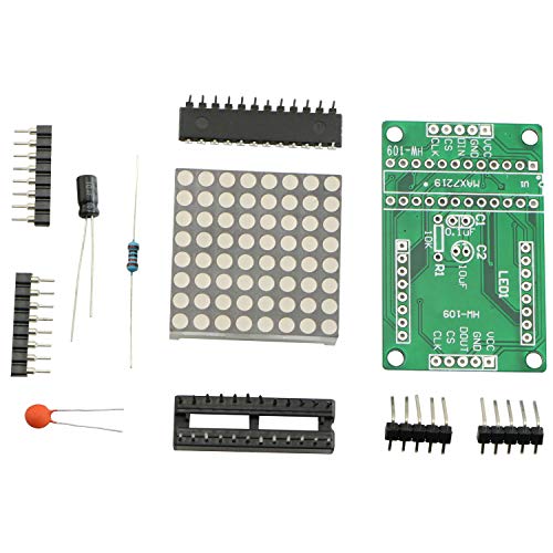 RLECS MAX7219 Dot Matrix Module Microcontroller Module MCU Control DIY KIT for Arduino Raspberry Pi