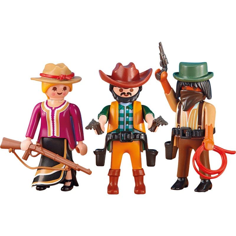Playmobil 2 Cowboys and Cowgirl 6278 by Playmobil [Toy] (English Manual)
