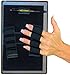 LAZY-HANDS Heavy-Duty 4-Loop Grips (x2 Grips) for MS Surface with Stylus Grip - XL - Black