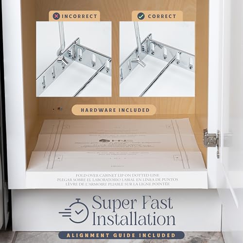 Contenedor doble para basura extraíble bajo mueble 14 gal miniatura 4