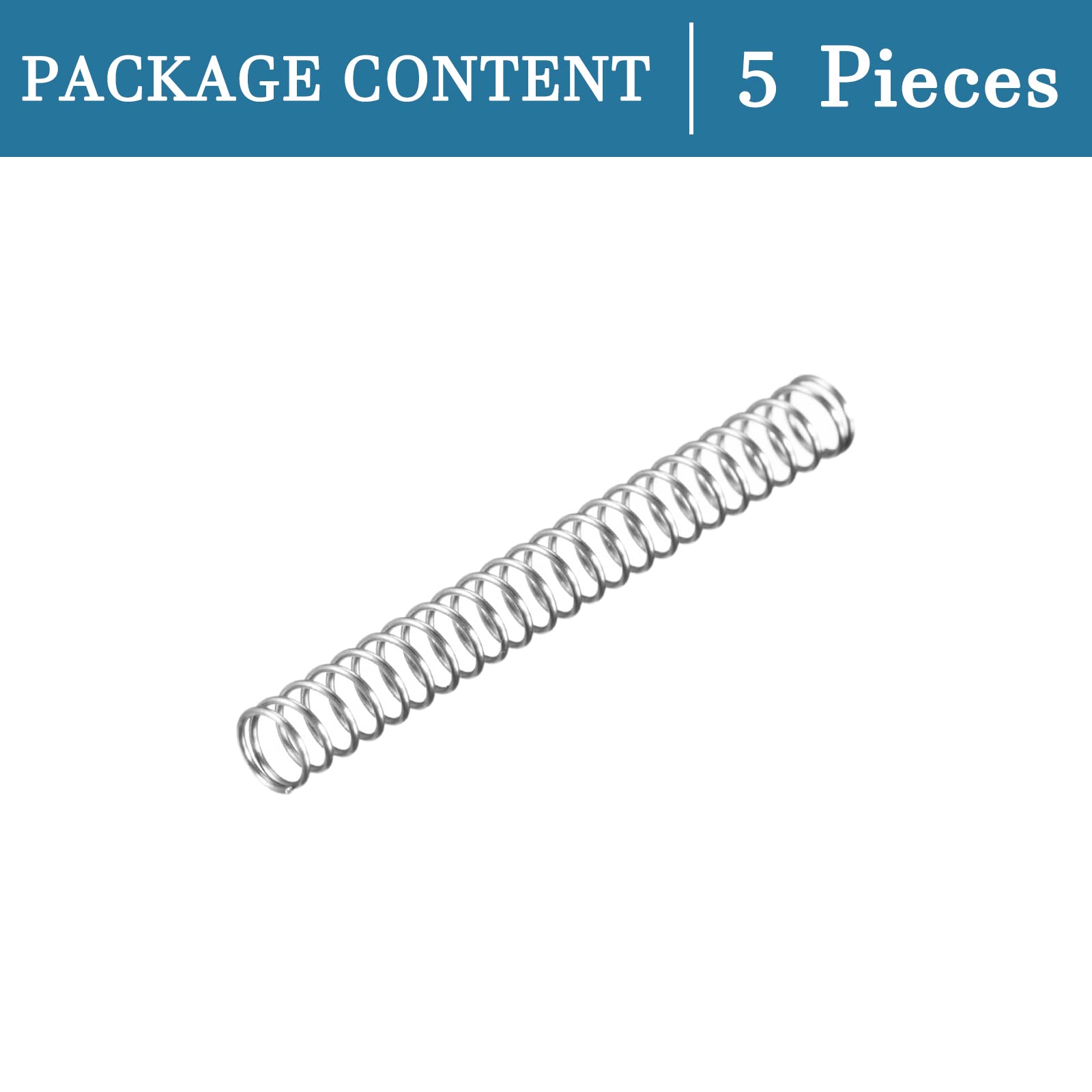 RSFIL 10-20 Pièces 0.4 Ressort De Copression Diaètre Extérieur 3 à 12 Acier Inoxydable
