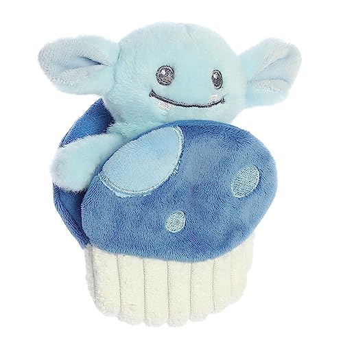 Aurora® Playful Pocket Peekers™ Gribble Goblin™ Baby Stuffed Animal - Soft & Cuddly Toy - Interactive Playmate & Comforter - Blue 5.5 Inches