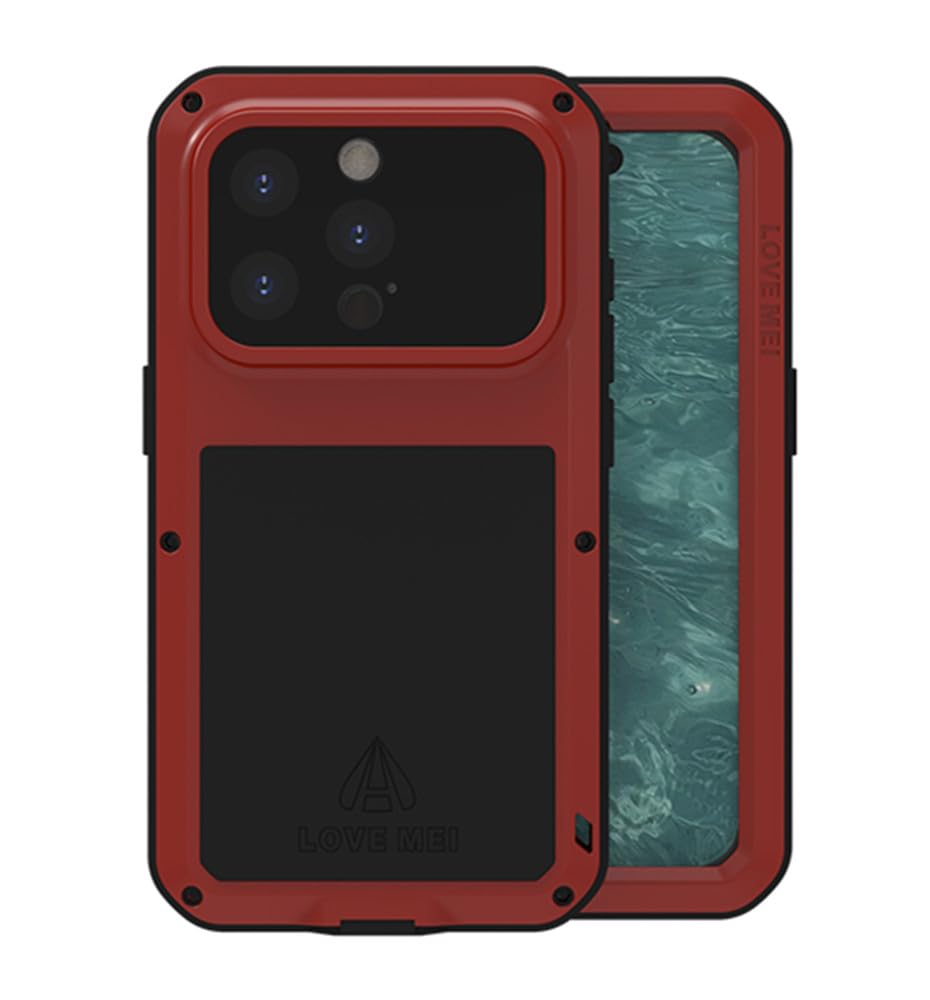 LOVE MEI per iPhone 13 Mini Custodia, Outdoor Heavy Duty
