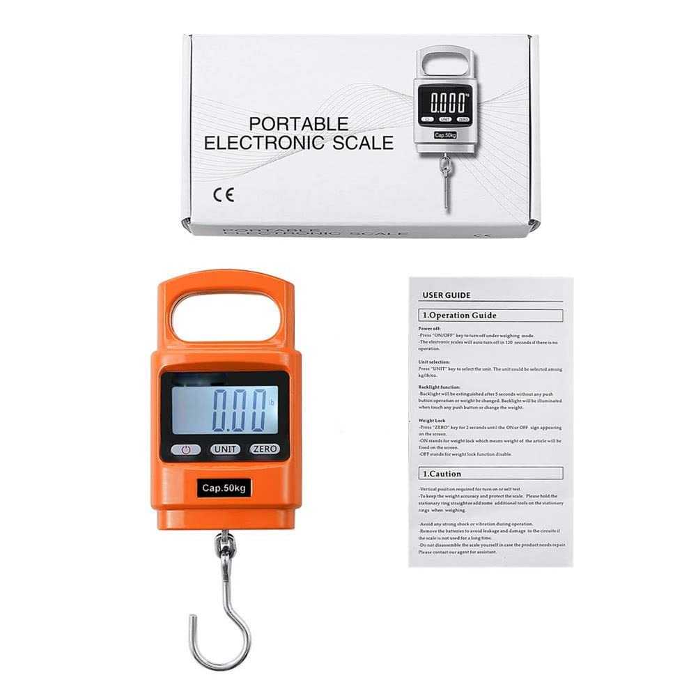 Elektroniczna waga do zawieszania, przenośna waga do bagażu, cyfrowa, precyzyjna mini waga do zawieszania haczyków wędkarskich, elektroniczna waga do podróży