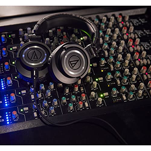 image for Audio-Technica ATH-M50x Professional Studio Monitor Heaphones Professi