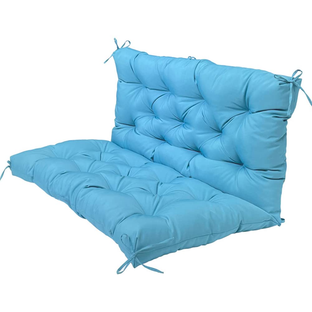 Yuly Cuscino spesso per panca da giardino, 2 o 3 o 4 posti, morbido cuscino per panca da giardino, interno ed esterno, rettangolare, per patio, chaise longue, sedie da pranzo, lounge, StyleC