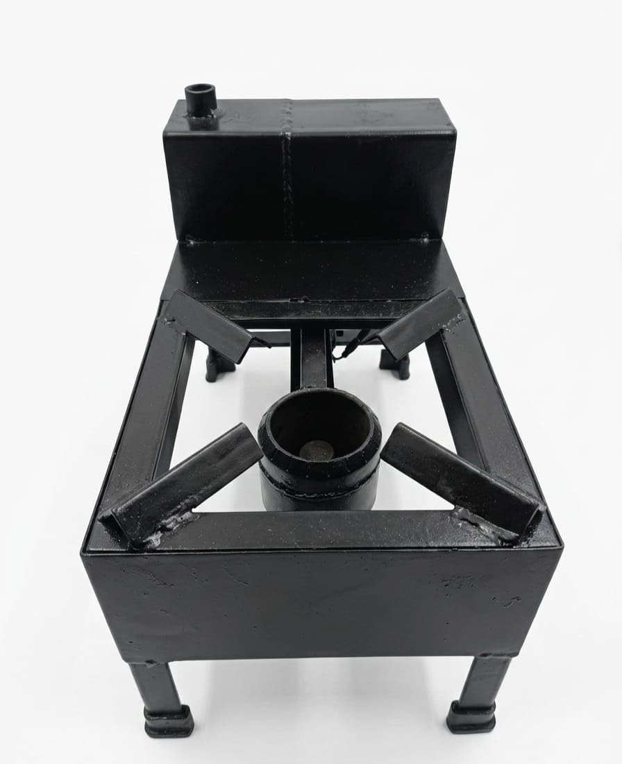 Heavy duty multi-fuel stove with high flame, ideal for commercial and outdoor cooking. Durable iron body and easy to use.-image-42