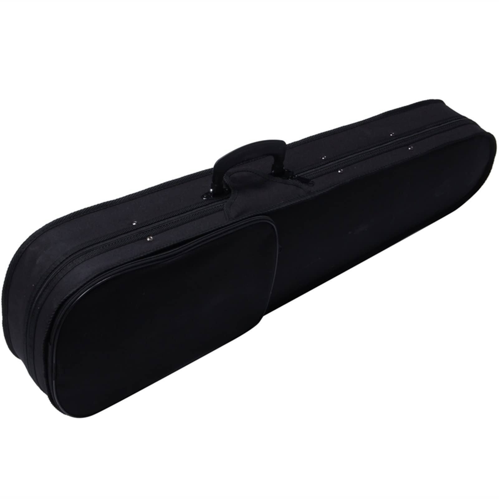 Violino elettrico Violino elettrico stereo 4/4 violino full-size tastiera in ebano + scatola per pianoforte nera