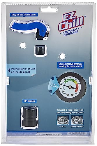 image for InterDynamics Car Air Conditioner Refrigerant Gauge and Hose by InterD