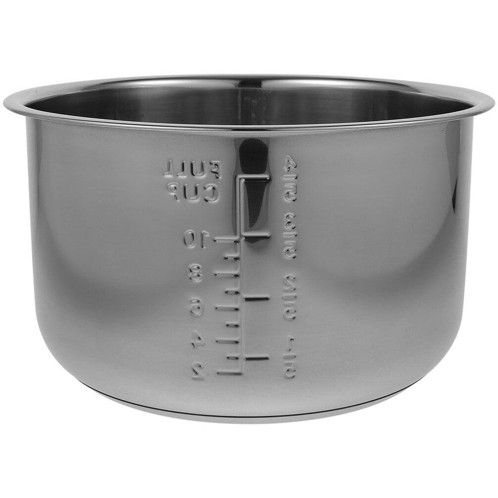 Ciotola Cottura Riso Pentola Interna Per Cuociriso BESTonZON - Rivestimento Antiaderente In Acciaio Inox Pentola Antiaderente 2L - 2