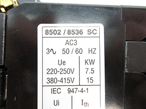 New SQUARE D 8536SCO3S SER A 120V-AC 10HP Size 1 Motor Starter D444846 miniatura 6