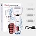 Râpe Electrique Ponceuse Pour Pieds Anti-callosités Wolady Pédicure Lime Electrique Soins pour Pieds Corne 1200MAH Batterie Rechargeable 2 Vitesses 3 Têtes Rouleaux de Remplacement aux Cristaux