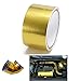 Produktbild Alamor 500 Grad Gold Heat Cool Reflektierende Tape Wrap 2 Inchx5M Performance Hitzeschutz