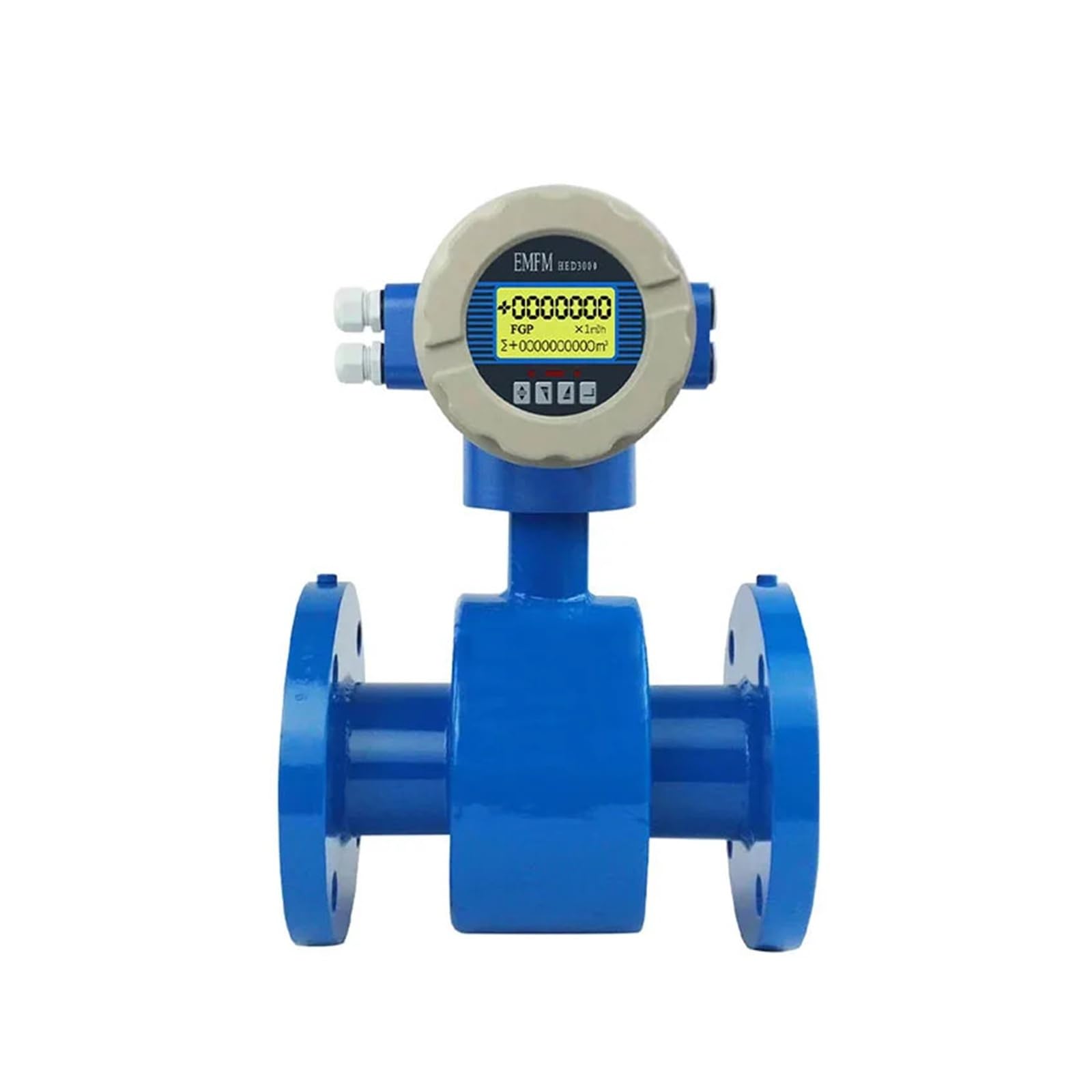 Caudalímetro electromagnético integrado con pantalla LCD for tuberías de aguas residuales, DN50/80/100, sensor de salida RS485 de 4-20 mA. Garantizar la estabilidad(DN32)