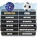 Western Star Indoor USA House Soccer Ball Size 4 - Ultra Soft Soccer Ball for Indoors - Ideal for The Home and Indoors - Attractive and Durable
