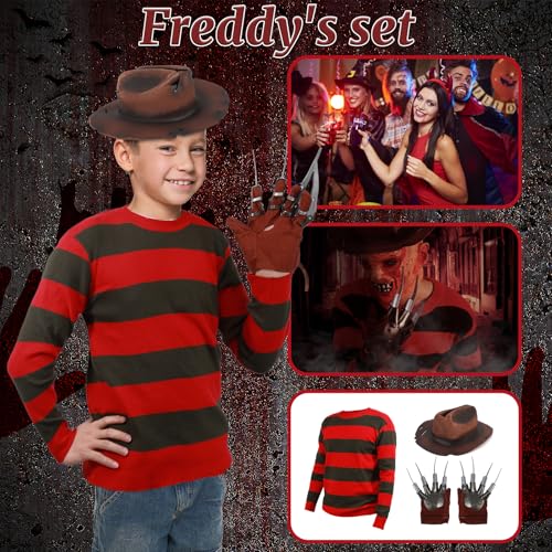 Disfraz de asesino pesadilla para niños Halloween miniatura 4