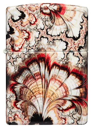 Zippo Sturmfeuerzeug - Mushroom, 540°, Color Image - Nachfüllbar - Wiederverwendbar - Windfestes Design - Geschenkbox - Made in USA