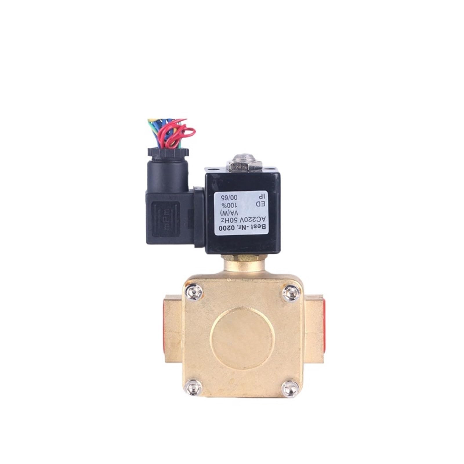 1/4" 3/8" 1/2" 3/4" 1" 1-1/4" 1-1/2" 2" Wysokie ciśnienie 1,6Mpa 0927 Normalnie zamknięty mosiężny zawór elektromagnetyczny Pilotowy Płyn przemysłowy(110)