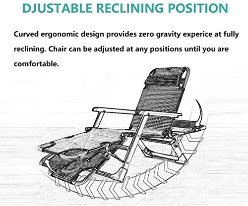 Chaise longue pliante grand confort résolvant les maux de dos
