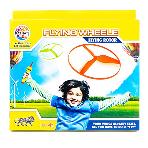 Ratna's exciting Flying Rotor Wheel for Kids to Make Their Playtime Fun