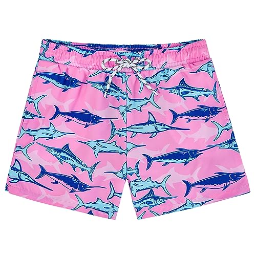 Image of American Trends Boys Swim Trunks Toddler Swim Shorts Bathing Suit Kids Swimsuit Youth Swimwear