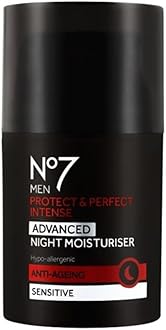 Men Protect & Perfect Intense - ADVANCED Night Moisturiser - Anti Ageing - Sensitive - 50ml