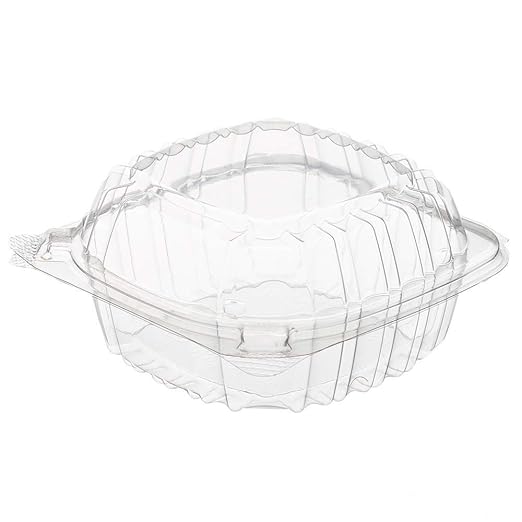 AME D'ESSENCE (100 PACK5X5X3) Clear Plastic Food Container