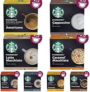 Nescafe Dolce Gusto Starbucks 36 Capsules/Pods Pick N Mix 3 Boxes ( Choice of 8 Blends )