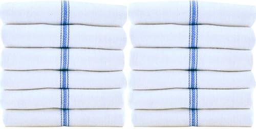 Miniatura 1 de Toallas de cocina, paquete de 15 toallas de 100% algodón, tejido de espiga, toallas de cocina, paños de cocina de 15 x 26 pulgadas, toallas de saco