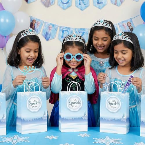 Image of Party Propz Frozen Theme Return Gifts For Kids - 80 Pcs, Return gift for kids age 6-10,Head Bands, Scrunchy,Hair Clips, Eyeglasses, Keychain,Slapbands Birthday return gift for kids 6-12