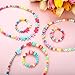 Bememo 6 Sets of Princess Necklace Bracelet Play Jewelry Costume Necklaces Dress up Jewelry (Cute Style)