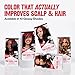 Revlon ColorSilk Tone + Gloss + Care Demi Permanent Hair Color, Dye Kit with Leave-In Scalp and Haircare Serum, 2x Shinier, 4x Stronger, 1 Black, 4.5 fl oz