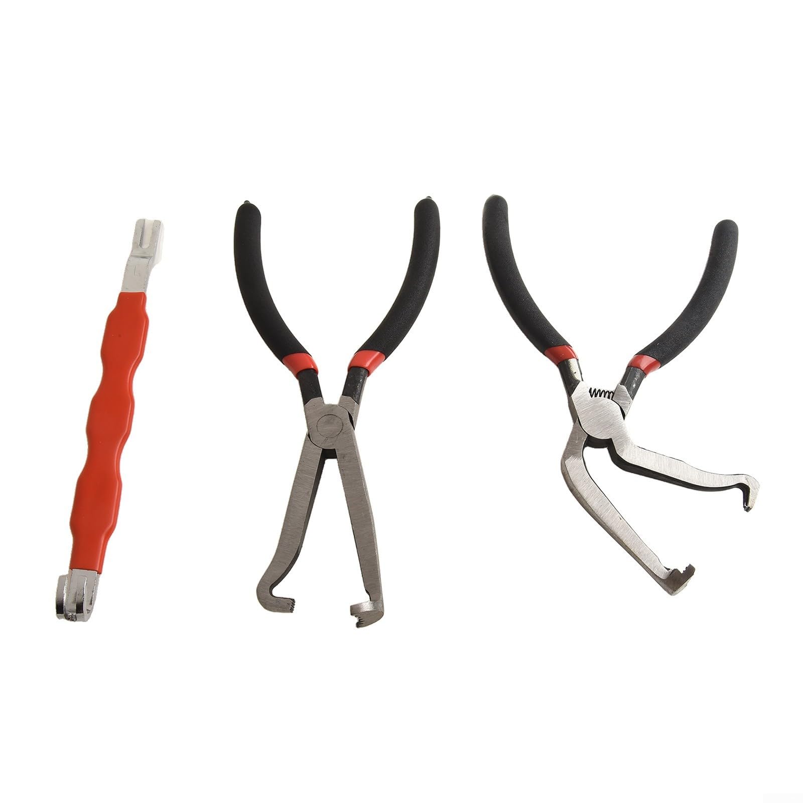 Electrical Disconnect Plier Set, 3Pcs Pliers 60 Degree Electrical Connector Separator Tool for Fuel Line, Wiring for Auto Repair