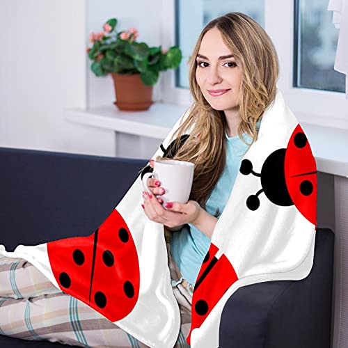 Couverture douce et chaude coccinelle pour des moments cocooning en famille - 8