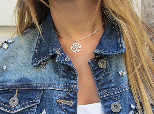 WANDA PLATA, Collana Albero della Vita per Donna e...