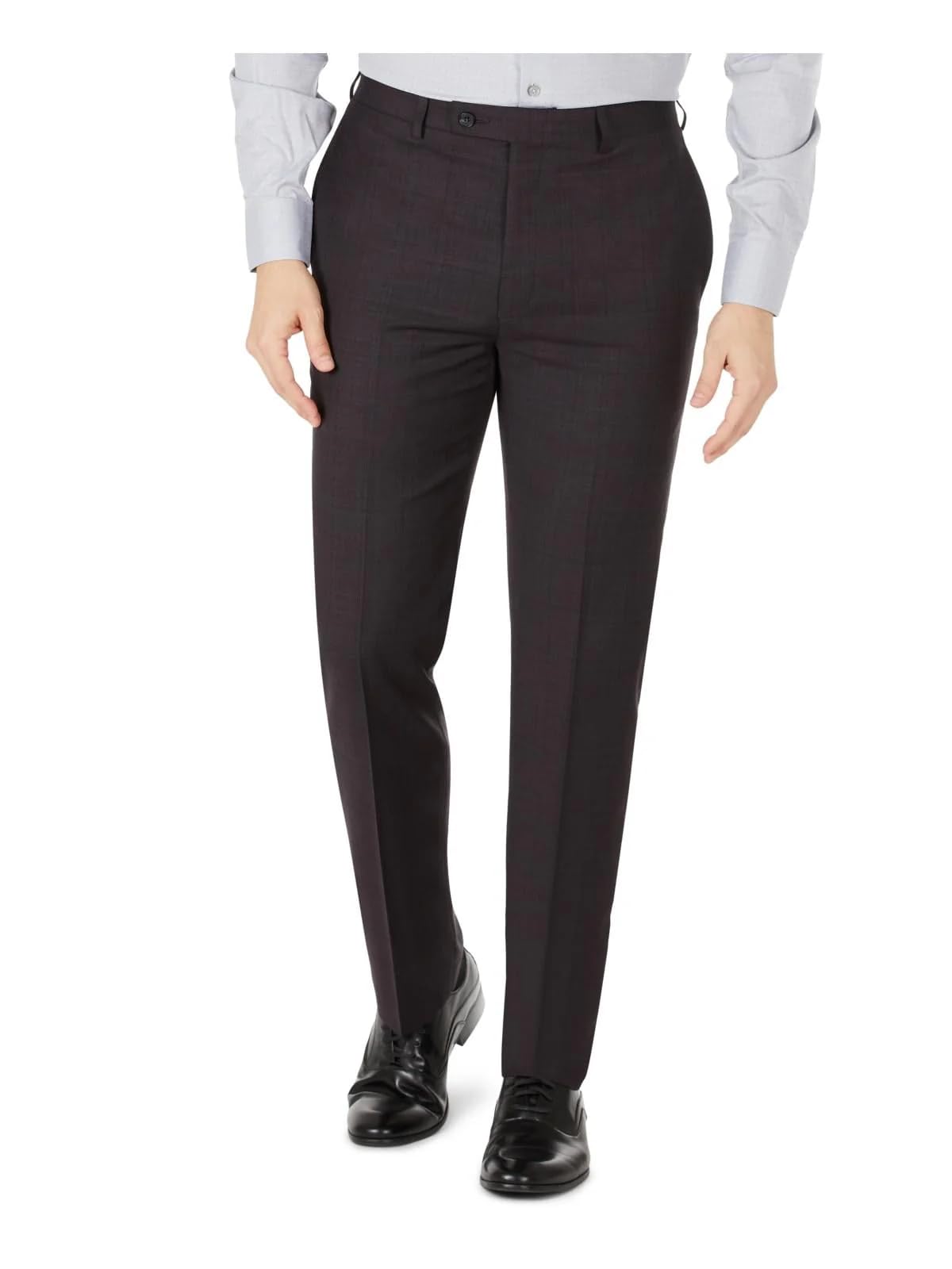 Calvin Klein Pantalones de vestir ajustados de lana Jerome para hombre