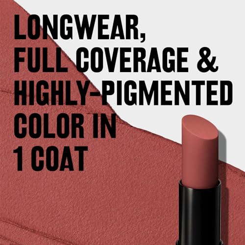 Image of REVLON ColorStay Suede INK Lipstick, Waterproof, Longwear, Transfer proof, Antioxidant-rich Vitamin E, With Vegan Formula made without parabens, Want It All - 003 (Pack of 2)