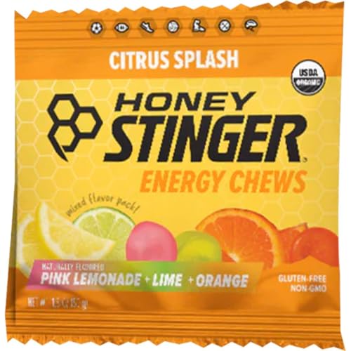 Image of Honey Stinger Organic Citrus Splash Energy Chews SGL, 1.8 OZ