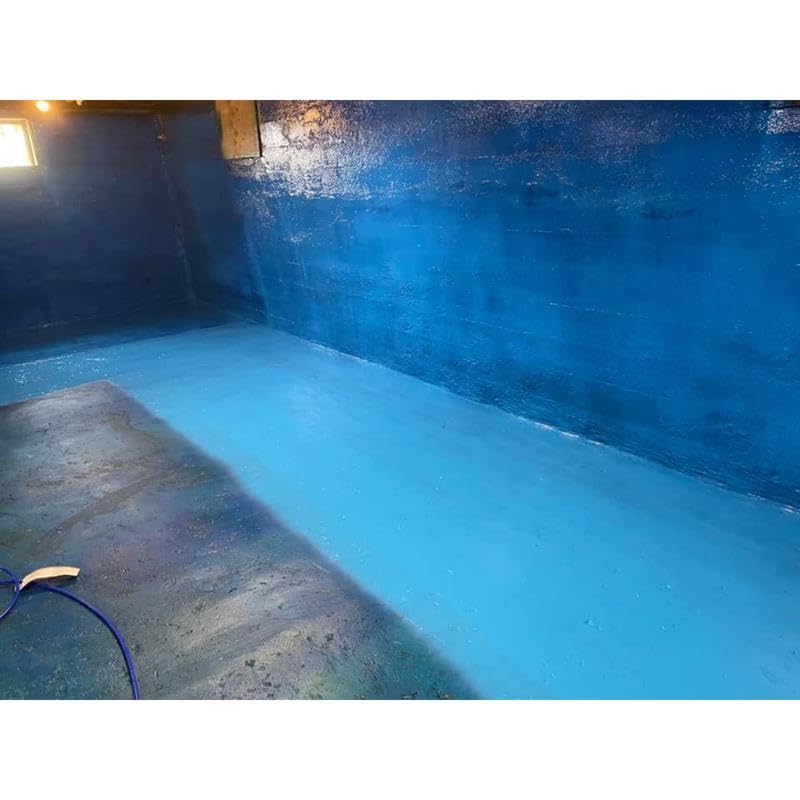 Ames Research Laboratories, Inc. Blue Max Liquid Rubber Translucent Blue Water-Based Waterproof - Total Qty: 4