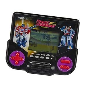 Tiger Electronics Transformers Robots in Disguise Generation 2 Electronic LCD Video Game Retro-Inspired 1 Player Handheld Game Ages 8 and Up