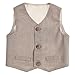 Gymp - Gilet da bambino Angus beige. 24 mesi