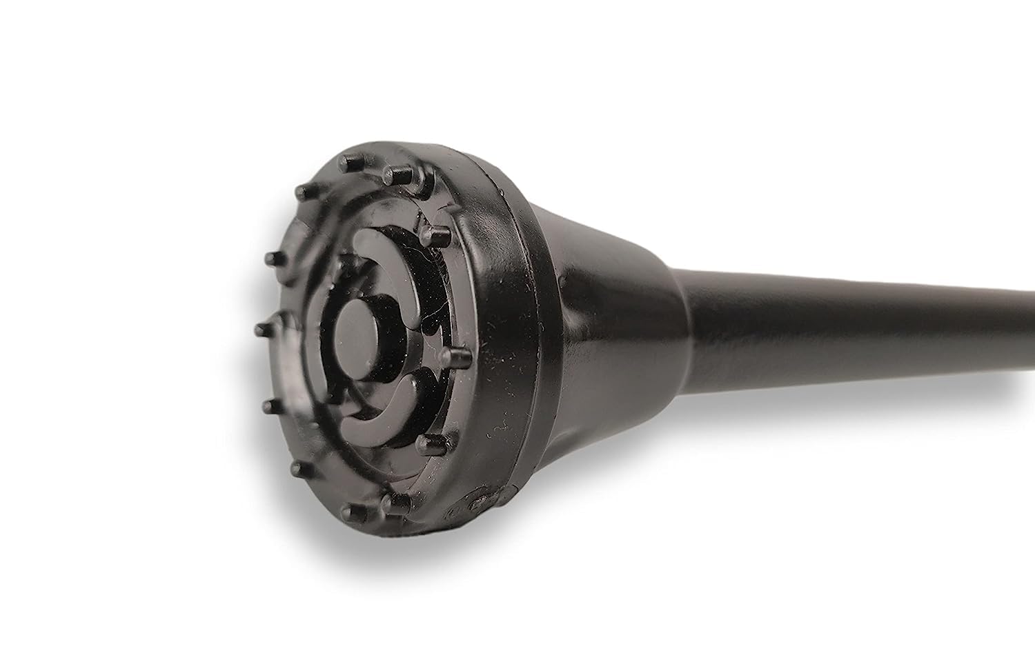 Muleta de codo negra - Material universal (ajustable) de hierro