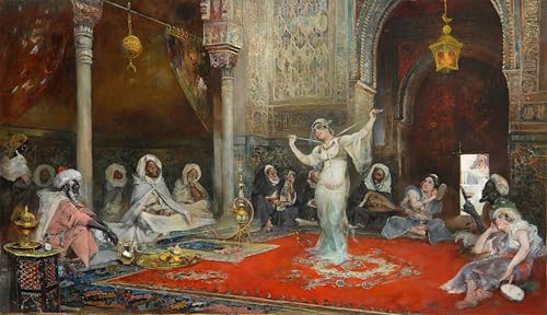 Affiche Georges Antoine Rochegrosse Toile Salon 60x90cm