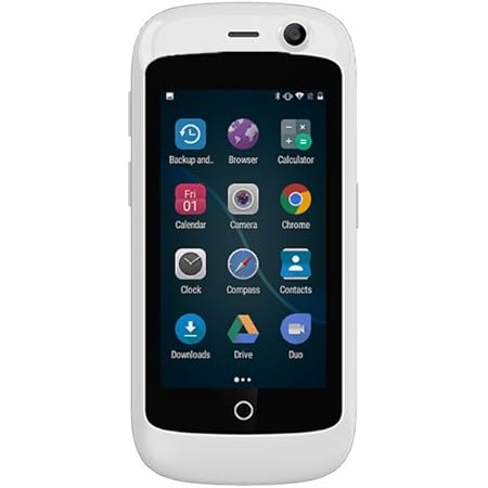 Amazon Unihertz Jelly Pro 世界最小の４gスマホ Simフリー ミニスマートフォン 2 45インチ デュアルsimカード Android 7 0 Nougat パールホワイト 白 Unihertz スマートフォン本体